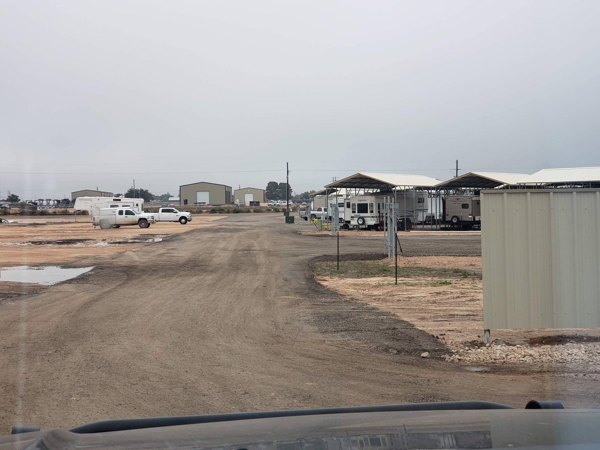 Graded subdivision lot ready for construction